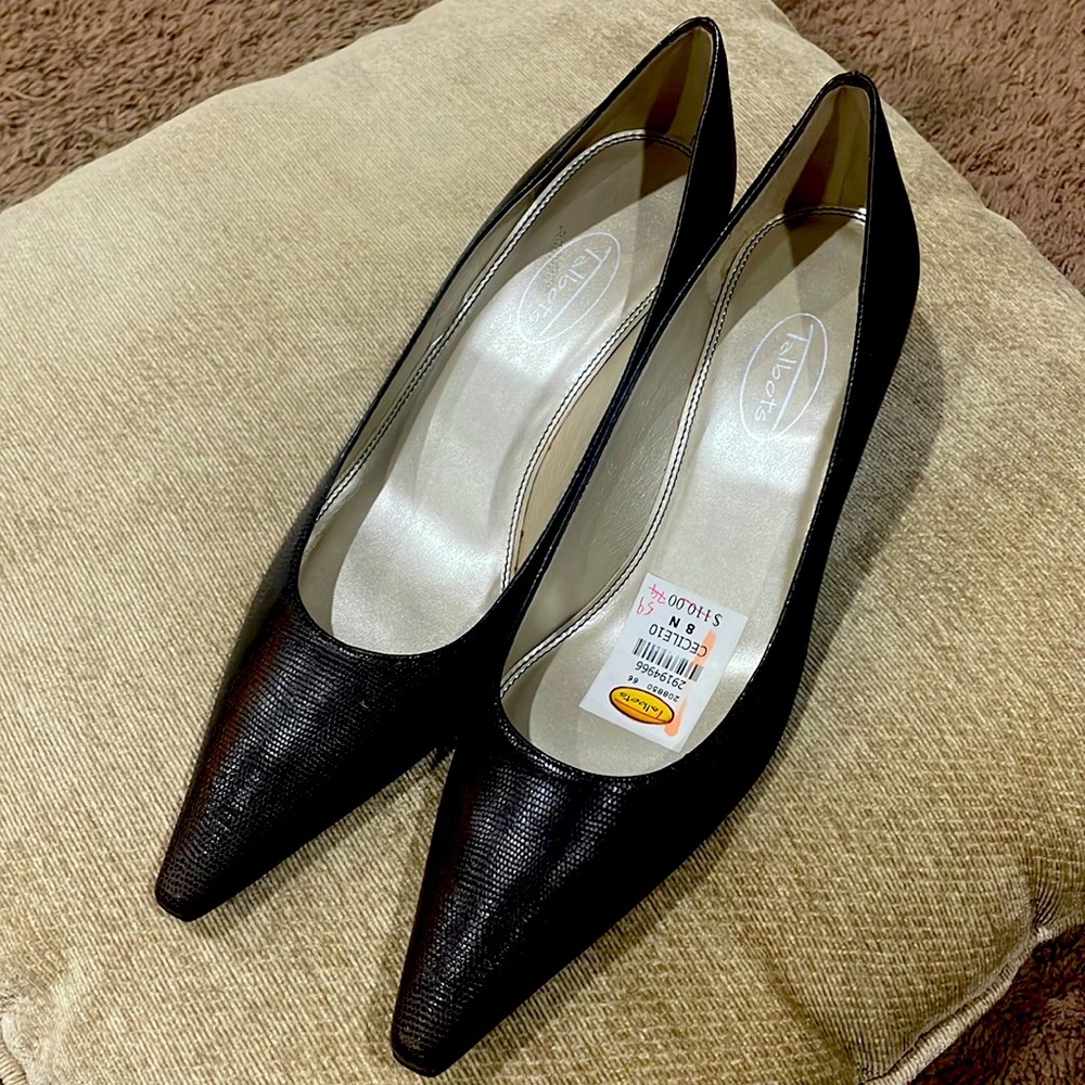 Talbots Cecile 10 Kitten Heel Brown